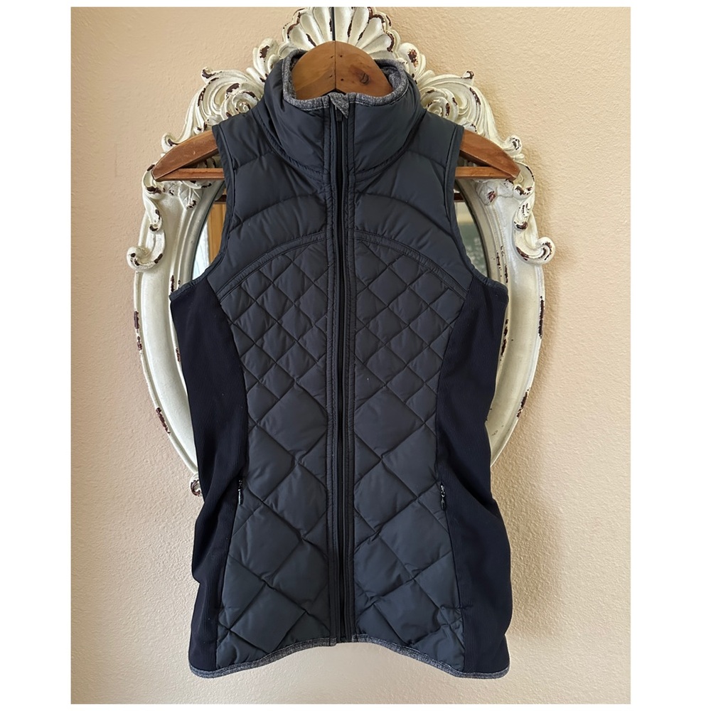 Lululemon Black Quilted Vest, worn once